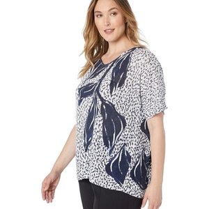 Nic + Zoe Linen Blend Sweater